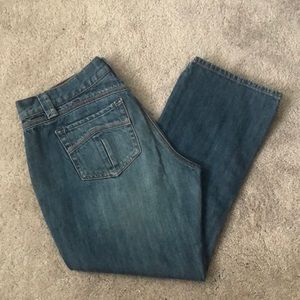 Cropped Flared Jeans